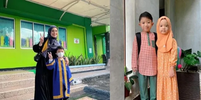 Penuh Haru dan Bangga! 7 Potret Momen Wisuda Uta Anak Sulung Nycta Gina dan Kinos