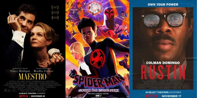 Ada 'SPIDER-MAN' Hingga 'MAESTRO', Berikut Kumpulan Judul Film Nominasi Oscar 2024 Yang Dapat Kalian Tonton di Netflix