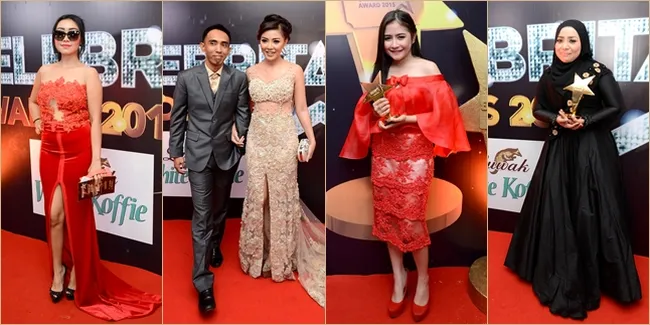 Adu Fashion Mewah Artis Cantik di Red Carpet Selebrita Award
