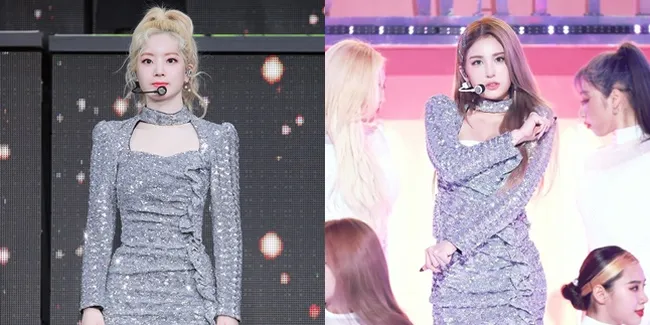 Adu Gaya Somi dan Dahyun TWICE Pakai Gaun Bling-Bling, Sama-Sama Cantik Paripurna