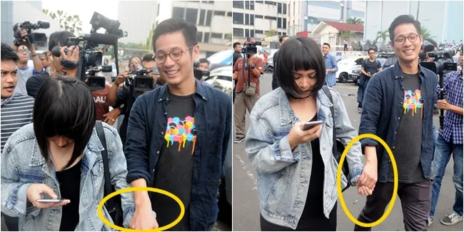 Akhirnya Muncul! Putri Titian & Junior Mesra Tak Mau Lepas Tangan