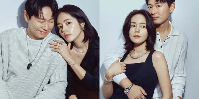 Akhirnya Unggah Foto Mesra Setelah 19 Tahun Pernikahan! 8 Potret Han Ga In dan Yeon Jung Hoon dalam Pemotretan Couple Pertama