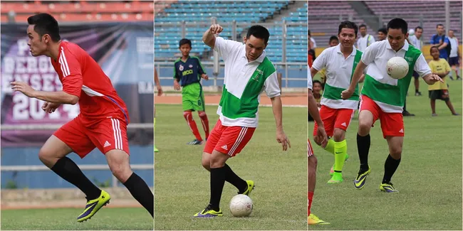 Aksi Ben Kasyafani di Lapangan Bola, Luapkan Masalah Rumah Tangga