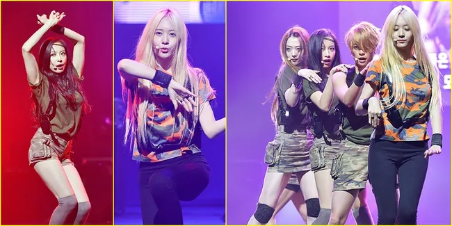 Aksi Cantik fx di Event Cultwo Show Inchon Para Asian Games D-100