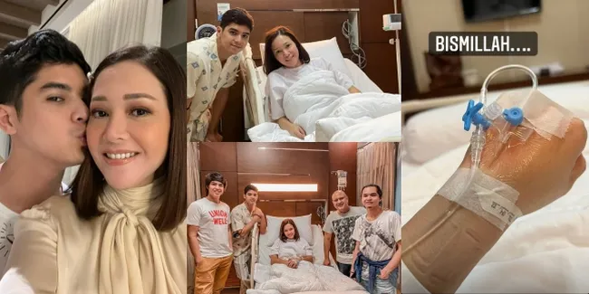 Alami Sakit Batu Empedu, 7 Potret Maia Estianty Jelang Operasi - Tetap Kuat Didampingi Suami dan Ketiga Buah Hati