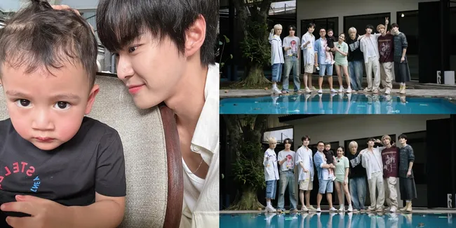 Anak Rantau Pulang Kampung, Intip Potret NCT 127 Main ke Rumah Raffi Ahmad - Doyoung Masih TerCipung-Cipung