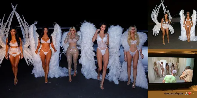 Angels on Earth, Kardashian Sisters Kompakan di Halloween 2018