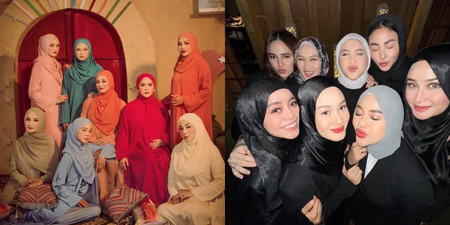 Anggotanya 8 Artis Cantik! Potret Circle Pertamanan Lesti Kejora yang Ramai Disorot - Ada Dalam Suka dan Duka