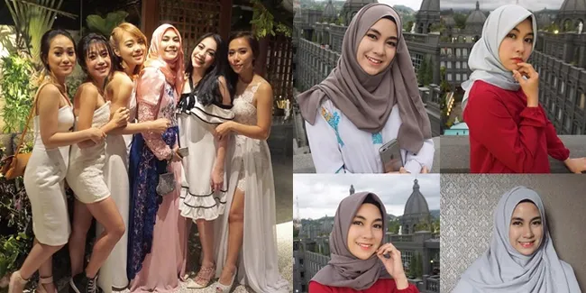 Anisa Rahma Cantik Berhijab di Antara EksMember Cherry Belle Lain