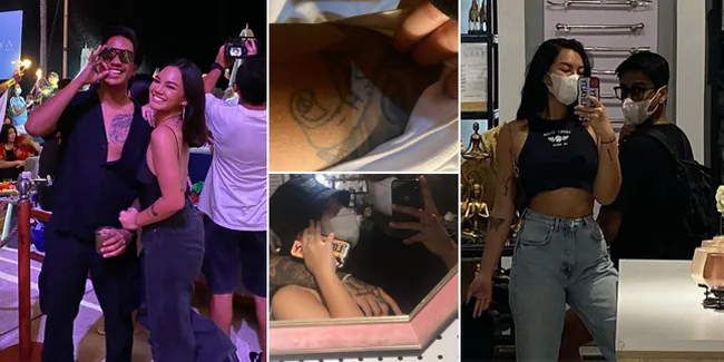 Anniversary Setahun Pacaran, Shafa Harris Posting Foto Mesra Bareng Pacar - Ada Tato Inisial Namanya