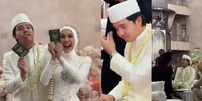 Arbani Yasiz dan Raissa Ramadhani Resmi Menikah, Menangis Terharu Usai Akad