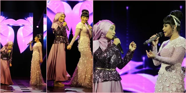 Asyiknya Rossa dan Fatin Shidqia Reuni Lewat Duet Sakura