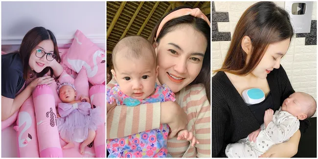  Aura Keibuan Kian Terpancar, 10 Potret Nella Kharisma Saat Momong Baby Gendhis