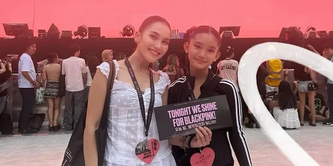 Ayu Ting Ting Bahagia Maksimal, Bilqis Dinotice Jisoo BLACKPINK Lagi di Konser Jakarta