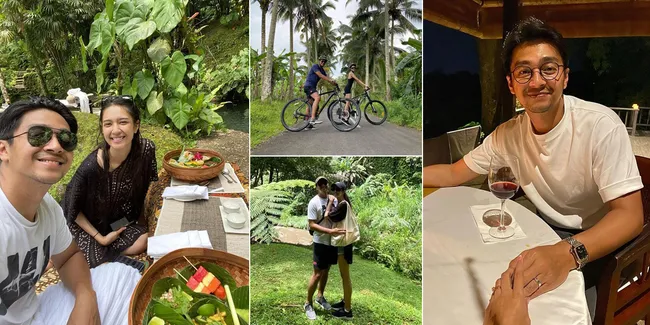 Bahagianya Pengantin Baru, Intip Potret Bulan Madu Romantis Mikha Tambayong dan Deva Mahenra di Bali