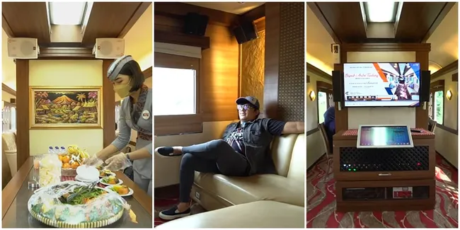Bak Hotel Berjalan 10 Potret Kereta Mewah yang Disewa Andre Taulany ke Jogja - Bisa Karaoke Bareng Hingga Nonton di Mini Theatre