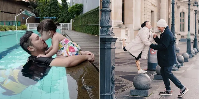 Bakal Balas 2 Kali Lipat Siapapun yang Sakiti Putrinya, Ini 8 Potret Kebersamaan Gading Marten dan Gempi - Tegas Larang Pacaran dengan Pebasket Jika Dewasa Nanti