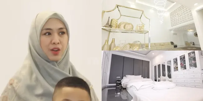 Bakal Ditinggal Pindah ke Mesir, 10 Potret Rumah Mewah Oki Setiana Dewi - Ruang Tamunya Muat Tampung Ratusan Santri