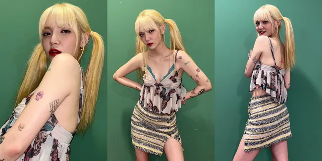 Bakal Ikut Survival Show dan Kembali ke Dunia Hiburan, Intip Potret Jimin Eks AOA Pamer Tato Baru - Lengan Makin Penuh Gambar