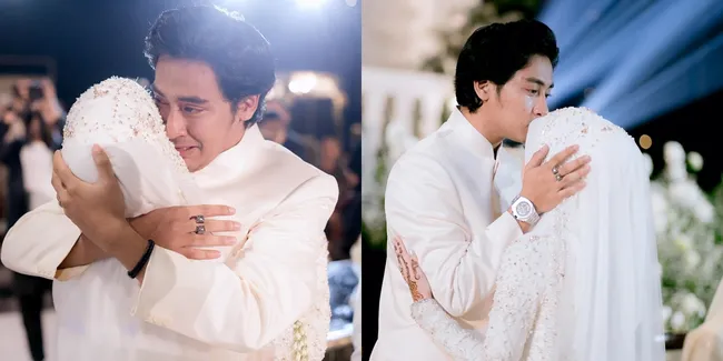 Banjir Air Mata, 8 Potret Haru Abidzar Al Ghifari di Pernikahan Adiba Khanza - Ngaku Sayang Banget Sama Sang Kakak