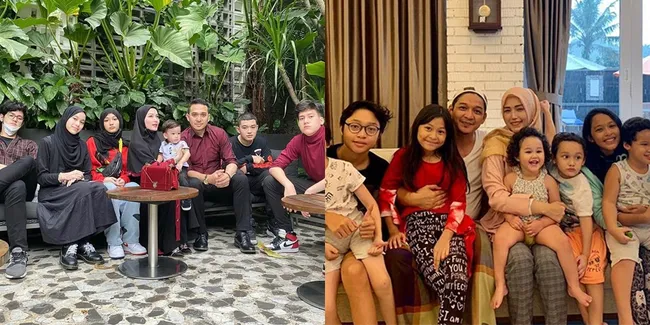 Banyak Anak Banyak Rezeki, Ini 7 Artis yang Sudah Memiliki 5 Anak Lebih - Keluarganya Jadi Ramai
