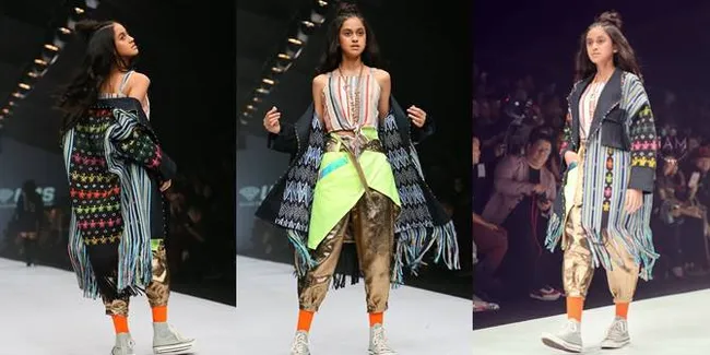 Baru 13 Tahun, Asila Maisa Anak Ramzi Ini Pukau Penonton JFW bak Model Profesional