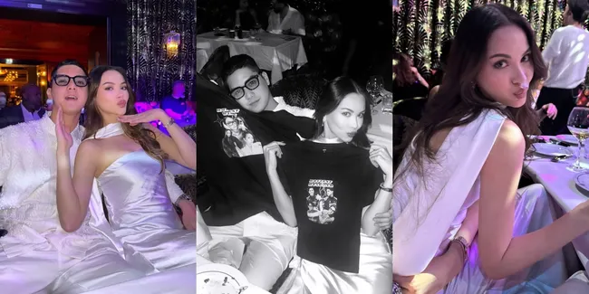 Baru Pre-wedding, 8 Potret Bridal Dinner Al Ghazali dan Alyssa Daguise di Paris - Dapat Kado Lucu dari Bestie