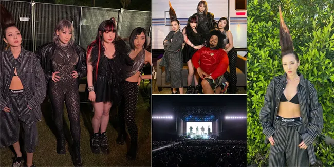 Bawakan 'I Am The Best' di Coachella, 2NE1 Bikin Heboh Internet - Reuni Sepanggung Pertama Setelah 6 Tahun