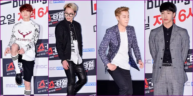 BEAST hadiri perilisan program show MBC Burning the BEAST