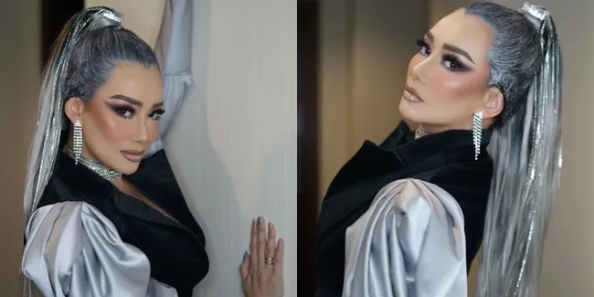 Bebas dari Jerat Narkoba, 11 potret Reza Artamevia yang Makin Segar dan Awet Muda - Tampil Gorgeous dengan Rambut Silver