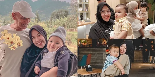 Beda Usia 45 Tahun Dengan Ayah Zaskia Sungkar, 8 Potret Santi Asoka Momong Baby Ukkasya - Kini Jadi Nenek Muda