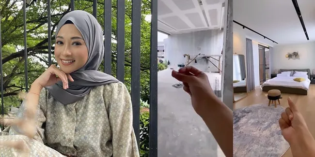 Before After Rumah Baru Poppy Bunga yang Cantik Banget, Sempat Ditipu Kontraktor Kini Punya Tempat Tinggal Idaman