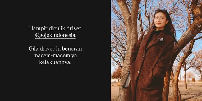 Begini Cerita Selebgram Awkarin yang Diduga Hampir Diculik Driver Online