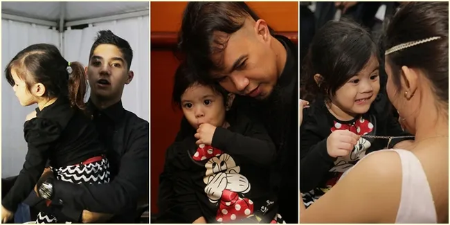 Beginilah Saat Safeea Dimanja Al dan Ahmad Dhani