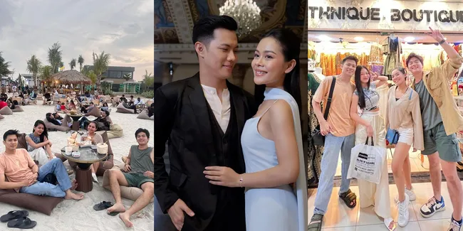 Belanja Hingga Lihat Sunrise Bareng, 8 Potret Asiknya Melly Lee dan Anggy Aditama Double Date
