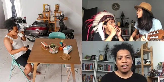 Belum Punya Rumah, Ini 9 Potret Kost-kostan Arie Kriting yang Ia Tinggali Bersama Indah Permatasari