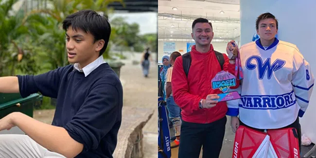 Beranjak Remaja, 7 Potret Arka Asmara Putra Anjasmara yang Makin Ganteng - Pemain Hoki Es 