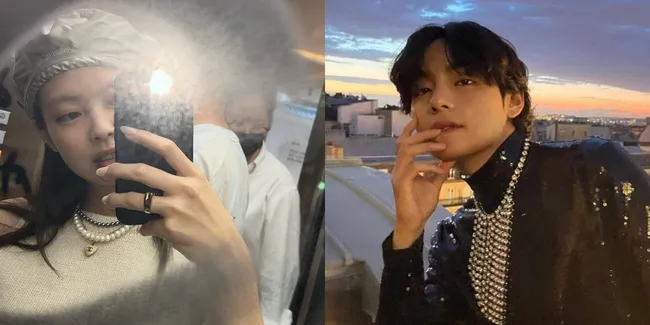 Beredar Foto Baru Diduga Kebersamaan V BTS dan Jennie BLACKPINK - Heboh Bocoran Paparazzi Amerika Sebut Tak Pulang ke Hotel