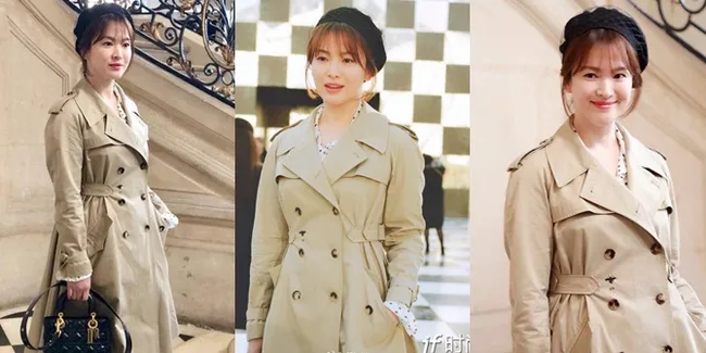 Bergaya Klasik di Paris, Song Hye Kyo Bagai Bangsawan Eropa