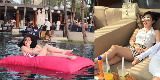 Beri Kejutan Buat Suryono, Bella Shofie Seksi Maksimal di Bali