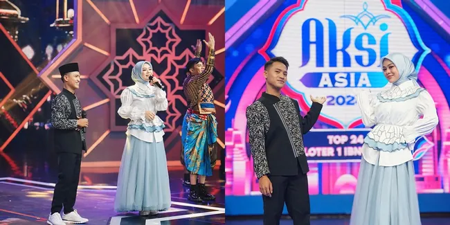 Kolaborasi dengan Owan DA, 8 Potret Melly Lee di Opening 'AKSI ASIA 2024' - Tampil Cantik Berhijab