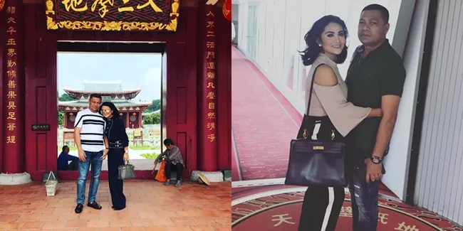 Bersama Raul Lemos ke China, Krisdayanti Kunjungi Kuil Shaolin