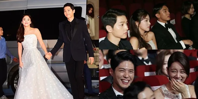 Best Moment Baeksang, Reuni - SongSong Couple Peluk Yoo Ah In