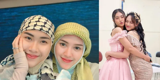 Bestie Sejati, Potret Kebersamaan Happy Asmara dan Dike Sabrina - Teman Duet hingga Pergi Umrah Bareng