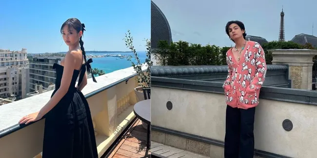 Bikin Heboh Publik! 8 Potret V BTS dan Jennie BLACKPINK yang Kini Dikabarkan Putus