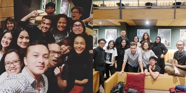 Bintang 'ADA APA DENGAN CINTA?' Reunian, Bikin Terlalu Bahagia