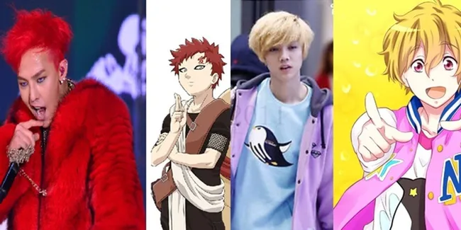 Bintang K-Pop dan 'Kembaran' Versi Anime, Mirip Nggak?