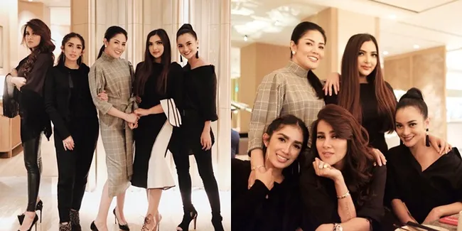 Birthday Dinner Nindy Bareng Sahabat, Ada Aurel Hermansyah Juga