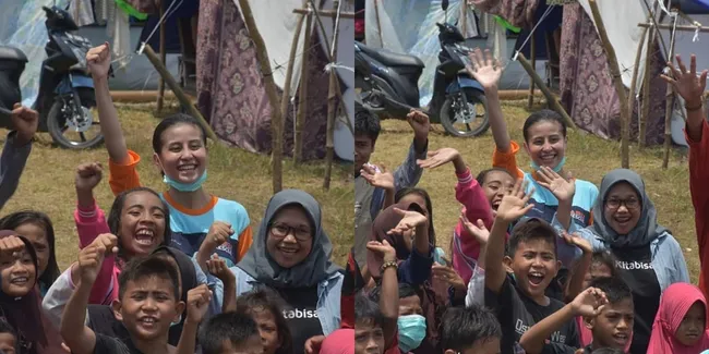 Blusukan ke Palu, Awkarin Banting Setir Jadi Relawan?