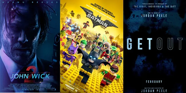 Box Office Minggu Ini, Film Horor 'GET OUT' Merangsek ke Puncak